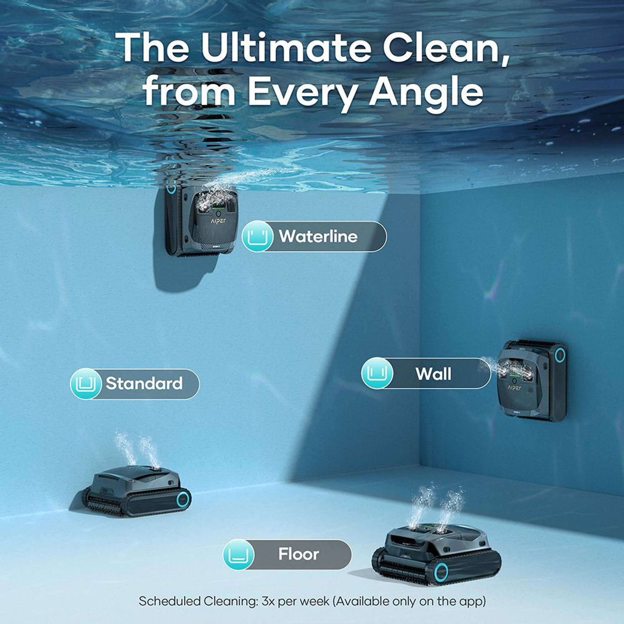 AIPER Scuba X1 robotski čistač bazena