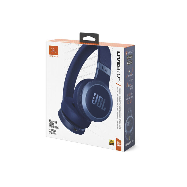 Slušalice bluetooth JBL Live 670 NC plave