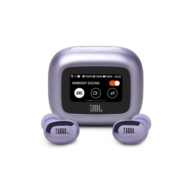 Slušalice bluetooth potpuno bežične JBL LIVE BUDS 3 ljubičaste