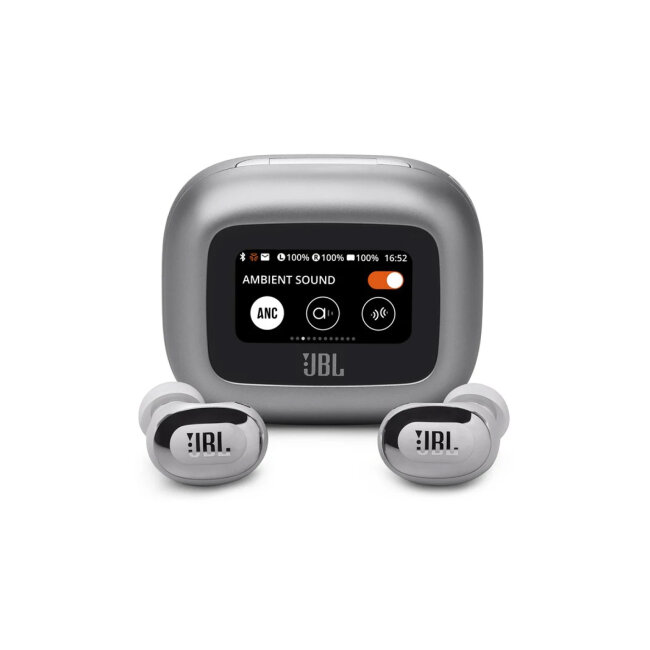 Slušalice bluetooth potpuno bežične JBL LIVE BUDS 3 srebrne