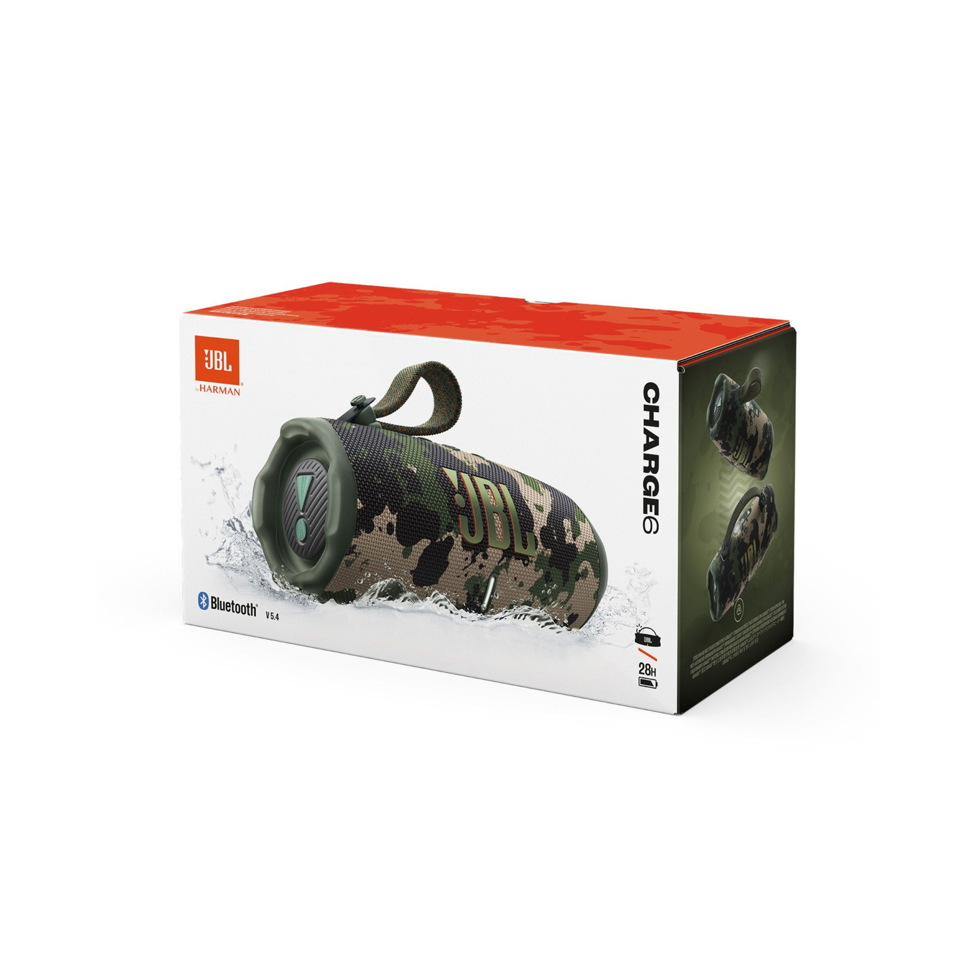 Zvučnik prijenosni bluetooth JBL CHARGE 6 maskirni