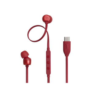 Slušalice JBL T310C USB-C crvene