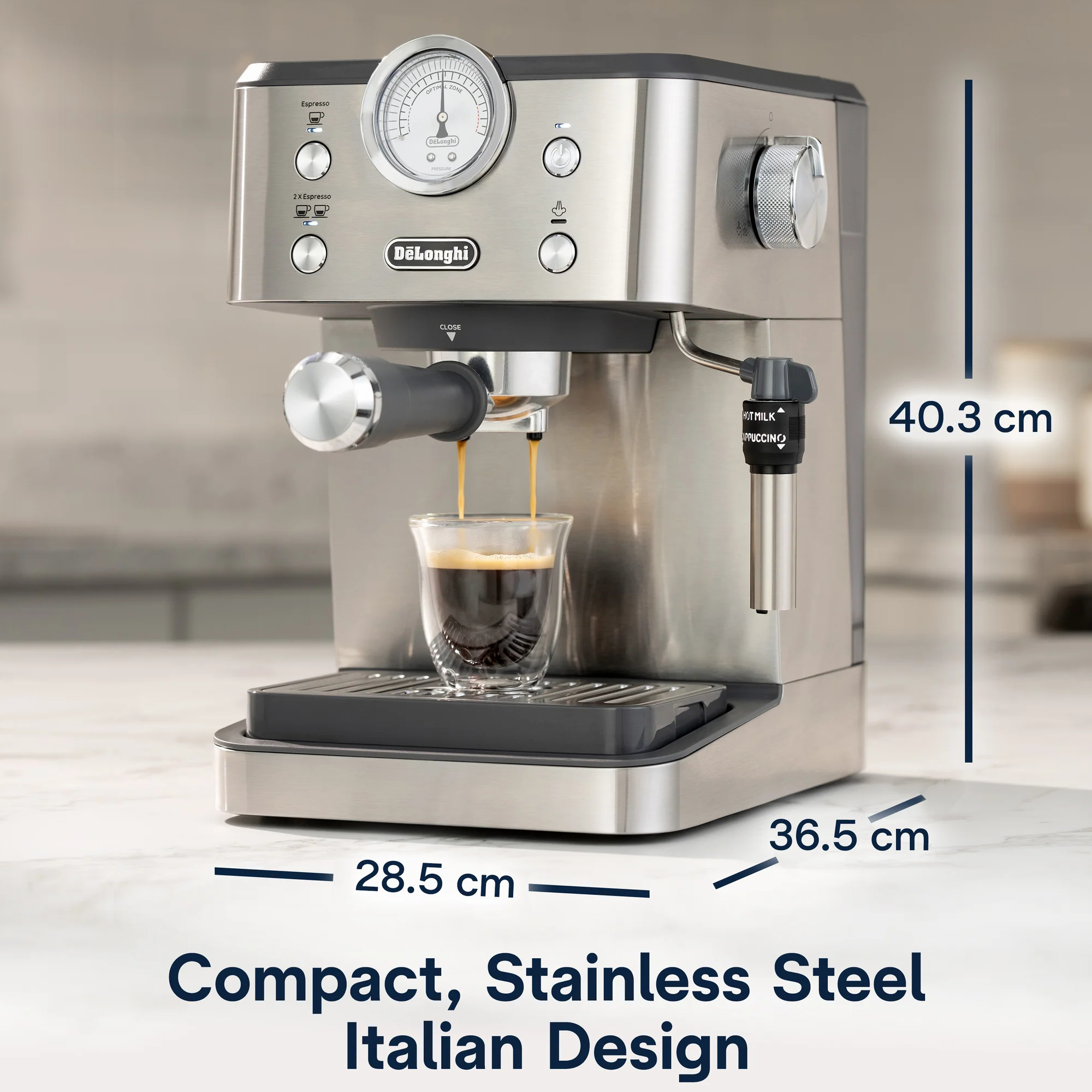 Aparat za kafu DeLonghi Classic Linea EM450.M