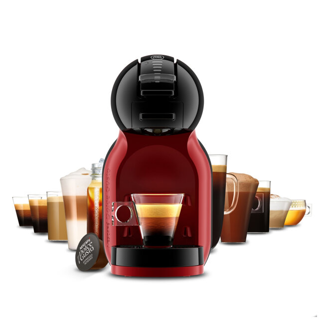 Aparat za kafu Krups KP123H10 Mini Me Cherry Red/Crna