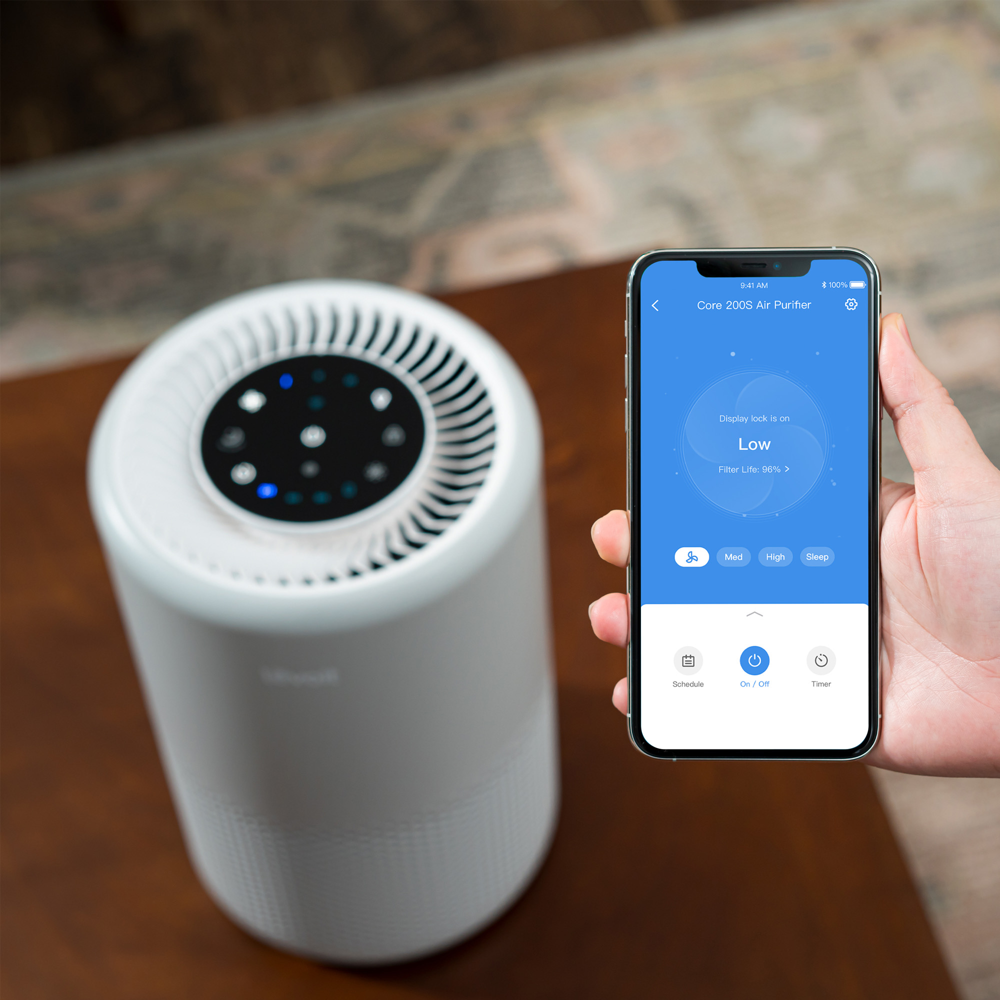 Pročišćivač zraka Levoit Smart True HEPA Air Purifier Core 200S