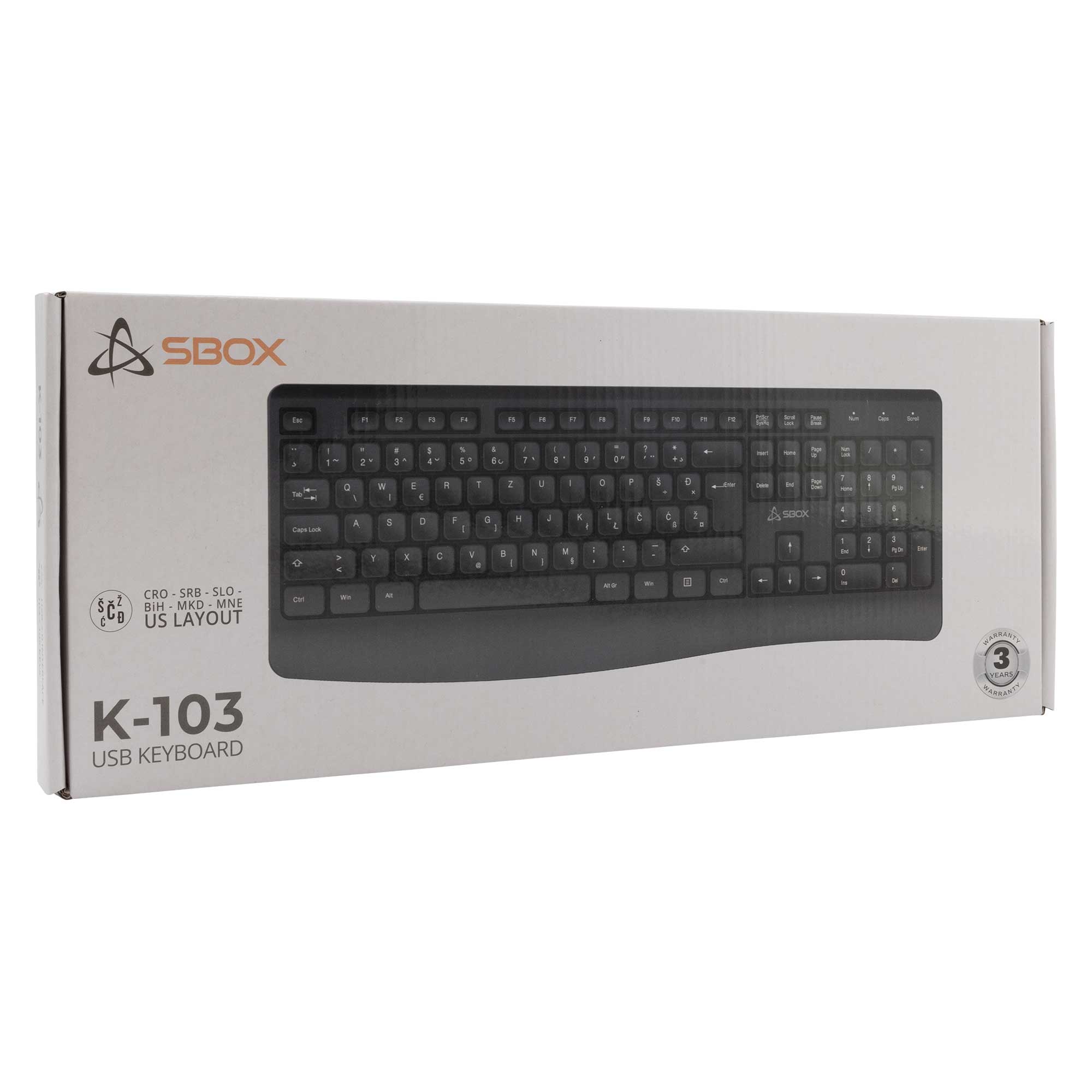 Tastatura SBOX K-103 HR